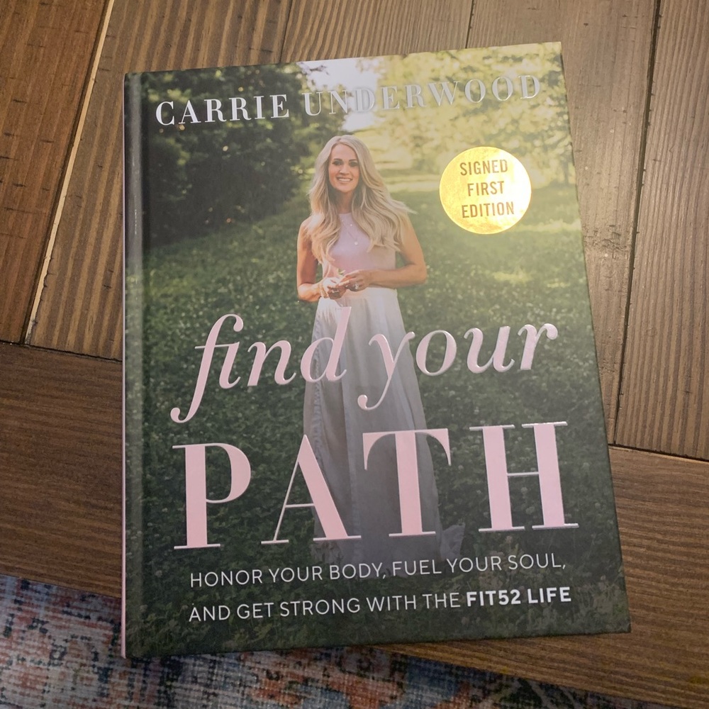 Signed Carrie Underwood Book